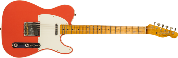Fender Custom Shop 50s Twisted Tele Custom #R131746 - Journeyman relic tahitian coral