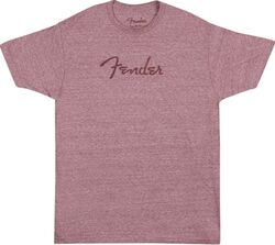 Camiseta Fender Distressed Logo Premium T-Shirt Wine - L