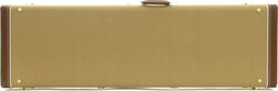 Jazz Bass Multi-Fit Hardshell Case - Tweed With Red Interior