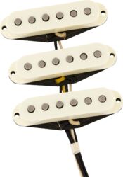 Pastilla guitarra eléctrica Fender Dual Mag II Stratocaster Josefina HW Set
