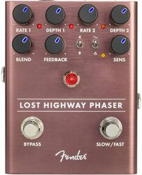 Pedal de chorus / flanger / phaser / modulación / trémolo Fender Lost Highway Phaser
