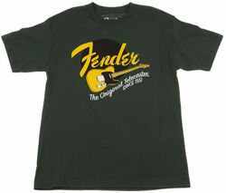 Camiseta Fender Original Tele Green - XXL
