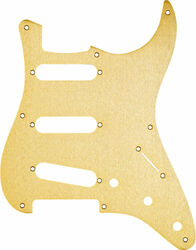 Golpeador Fender Pickguard Stratocaster SSS '50s Vintage 8-Hole - Gold Anodized
