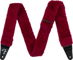 Correa Fender Poodle Plush Strap Red
