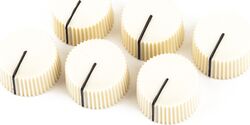 Botón para amplificador Fender Pure Vintage Radio Amplifier Knobs (6) - Cream