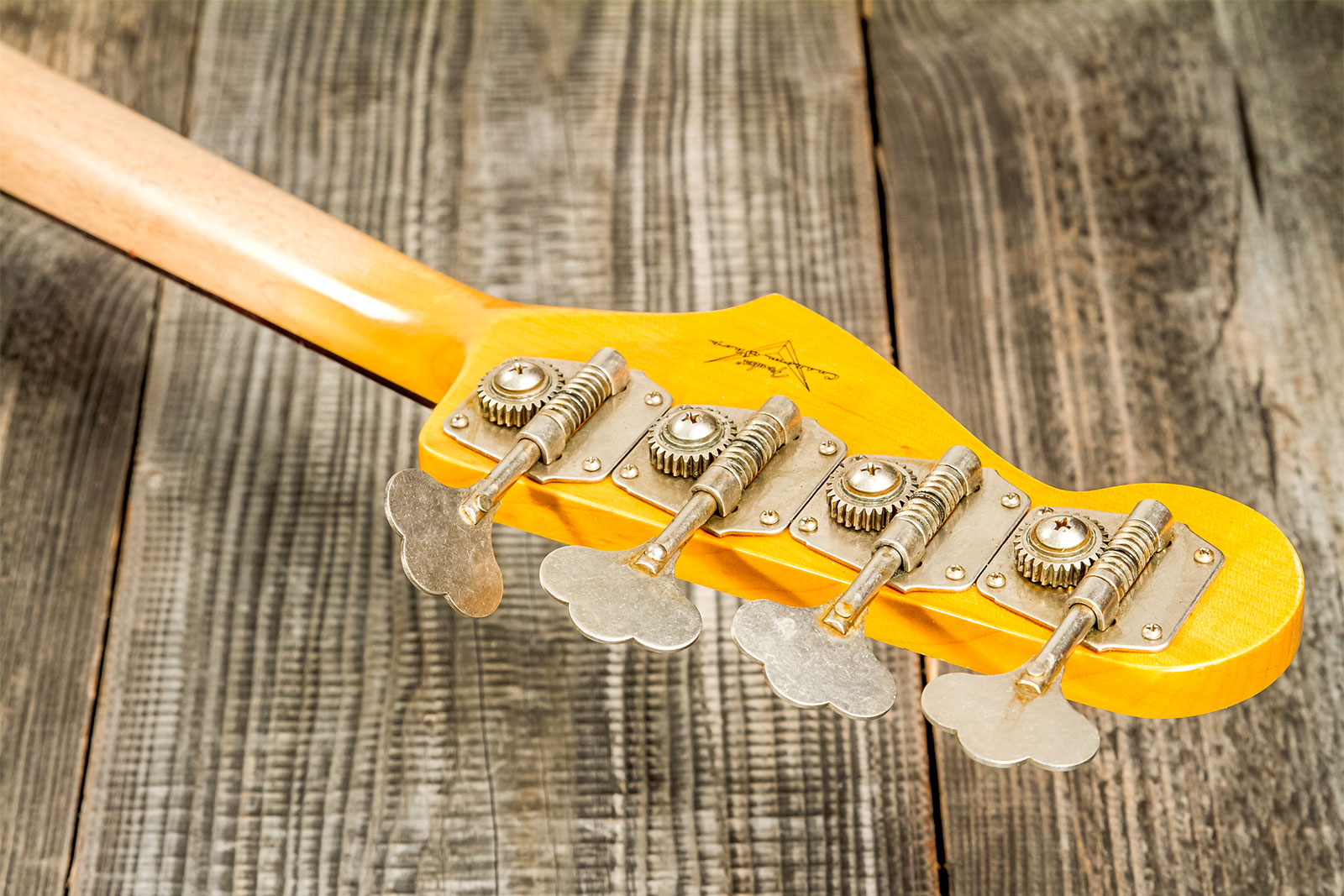 Fender Custom Shop  Jazz Bass 1962 Rw #cz569015 - Relic 3-color Sunburst - Bajo eléctrico de cuerpo sólido - Variation 9