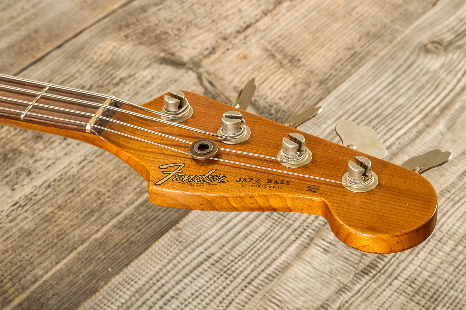 Fender Custom Shop Jazz Bass 1963 Rw #r135891 - Relic Sherwood Green Metallic - Bajo eléctrico de cuerpo sólido - Variation 9