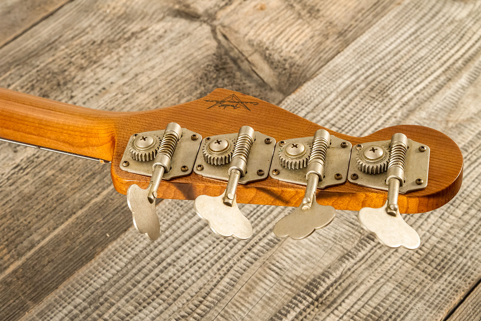 Fender Custom Shop Jazz Bass 1963 Rw #r135891 - Relic Sherwood Green Metallic - Bajo eléctrico de cuerpo sólido - Variation 10