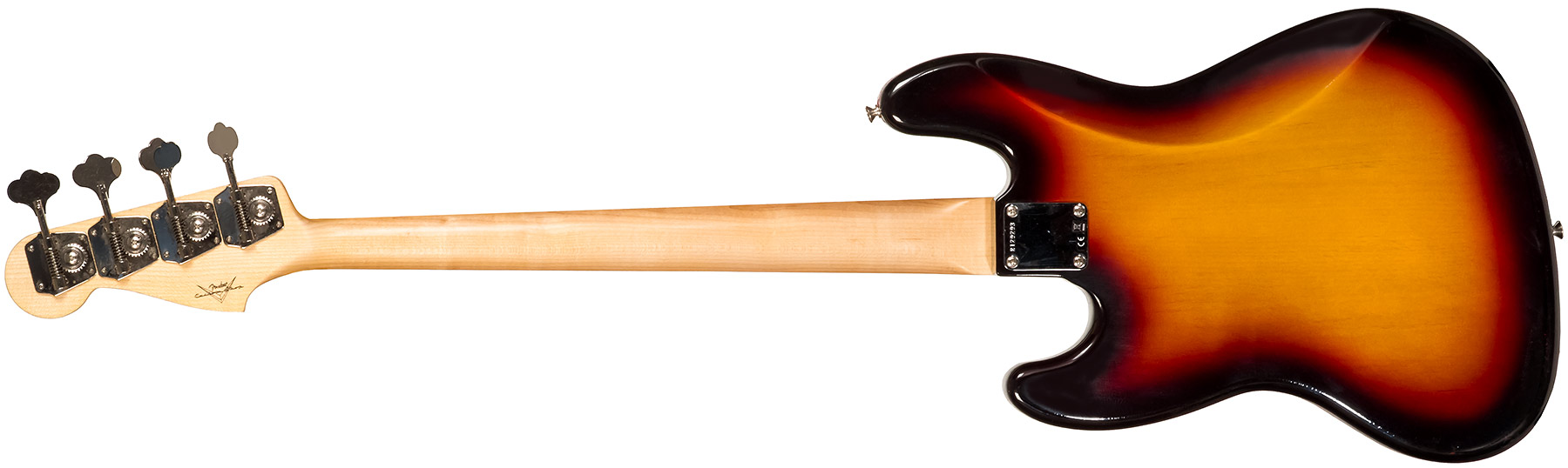 Fender Custom Shop Jazz Bass 1964 Rw #r129293 - Closet Classic 3-color Sunburst - Bajo eléctrico de cuerpo sólido - Variation 1