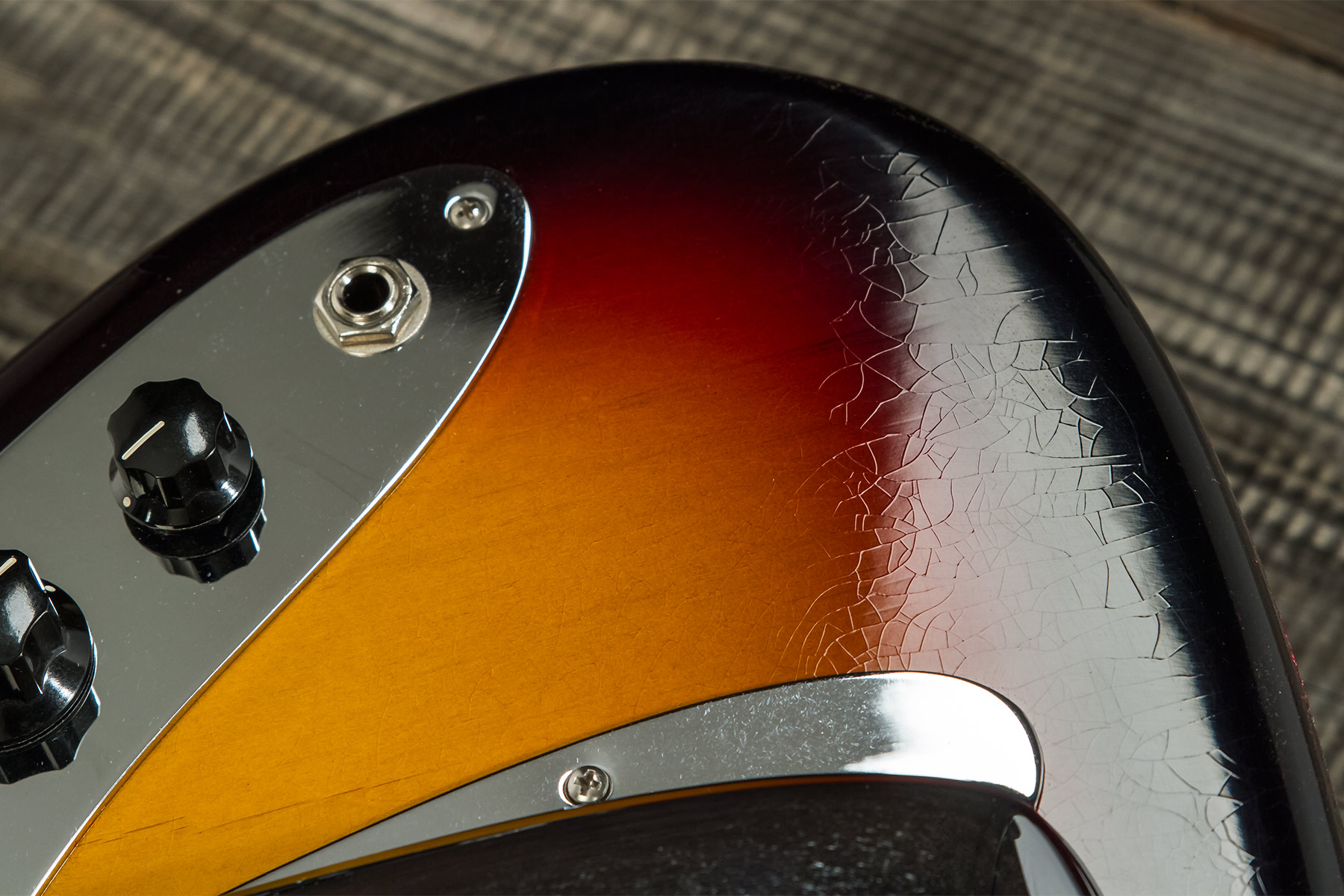 Fender Custom Shop Jazz Bass 1964 Rw #r129293 - Closet Classic 3-color Sunburst - Bajo eléctrico de cuerpo sólido - Variation 5