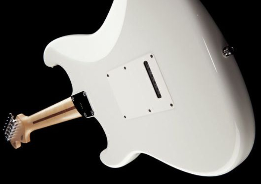 Fender Custom Shop Jeff Beck Strat 3s Trem Rw - Nos Olympic White - Guitarra eléctrica con forma de str. - Variation 4