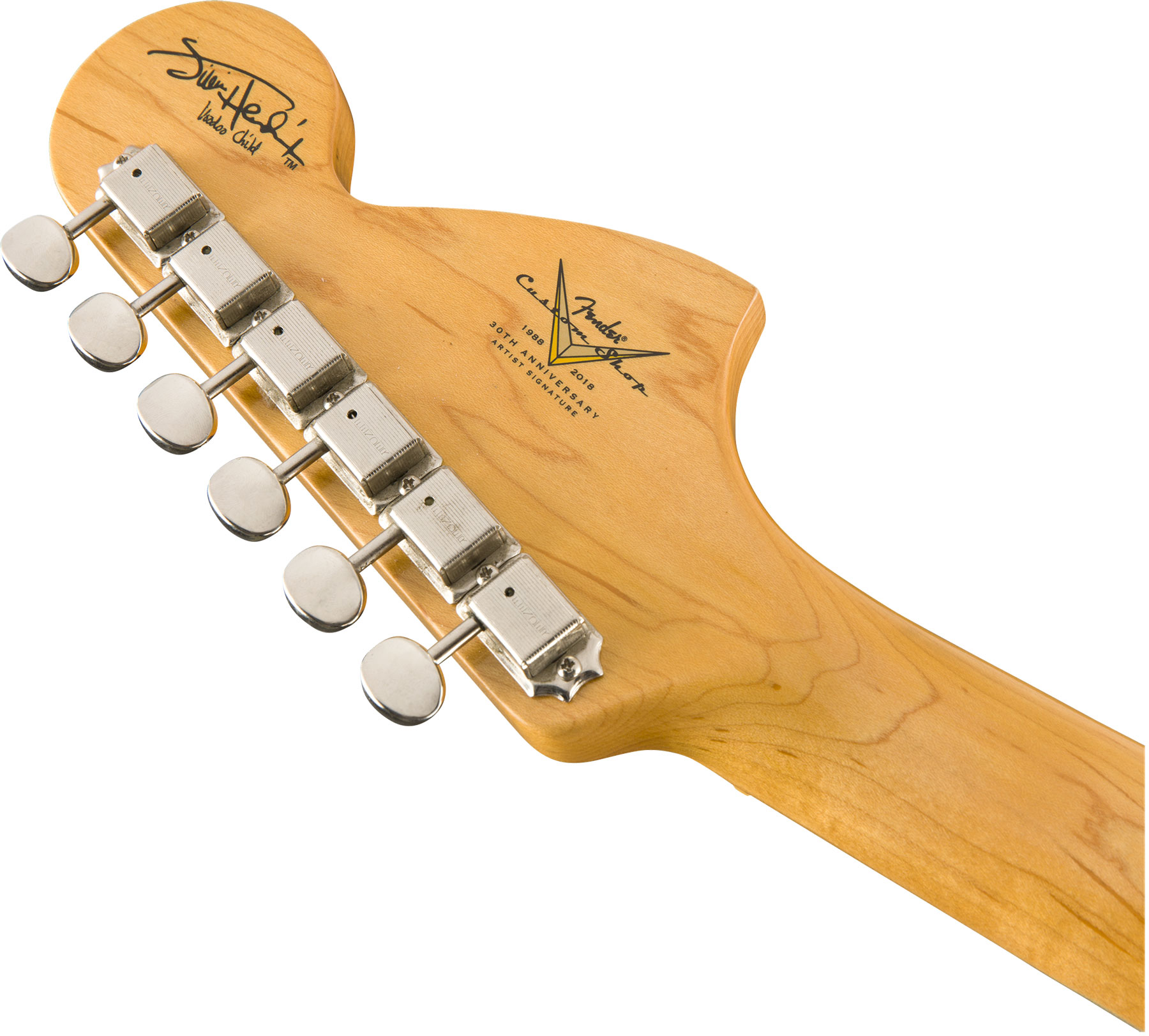 Fender Custom Shop Jimi Hendrix Strat Voodoo Child Signature 2018 Mn - Journeyman Relic Olympic White - Guitarra eléctrica con forma de str. - Variati