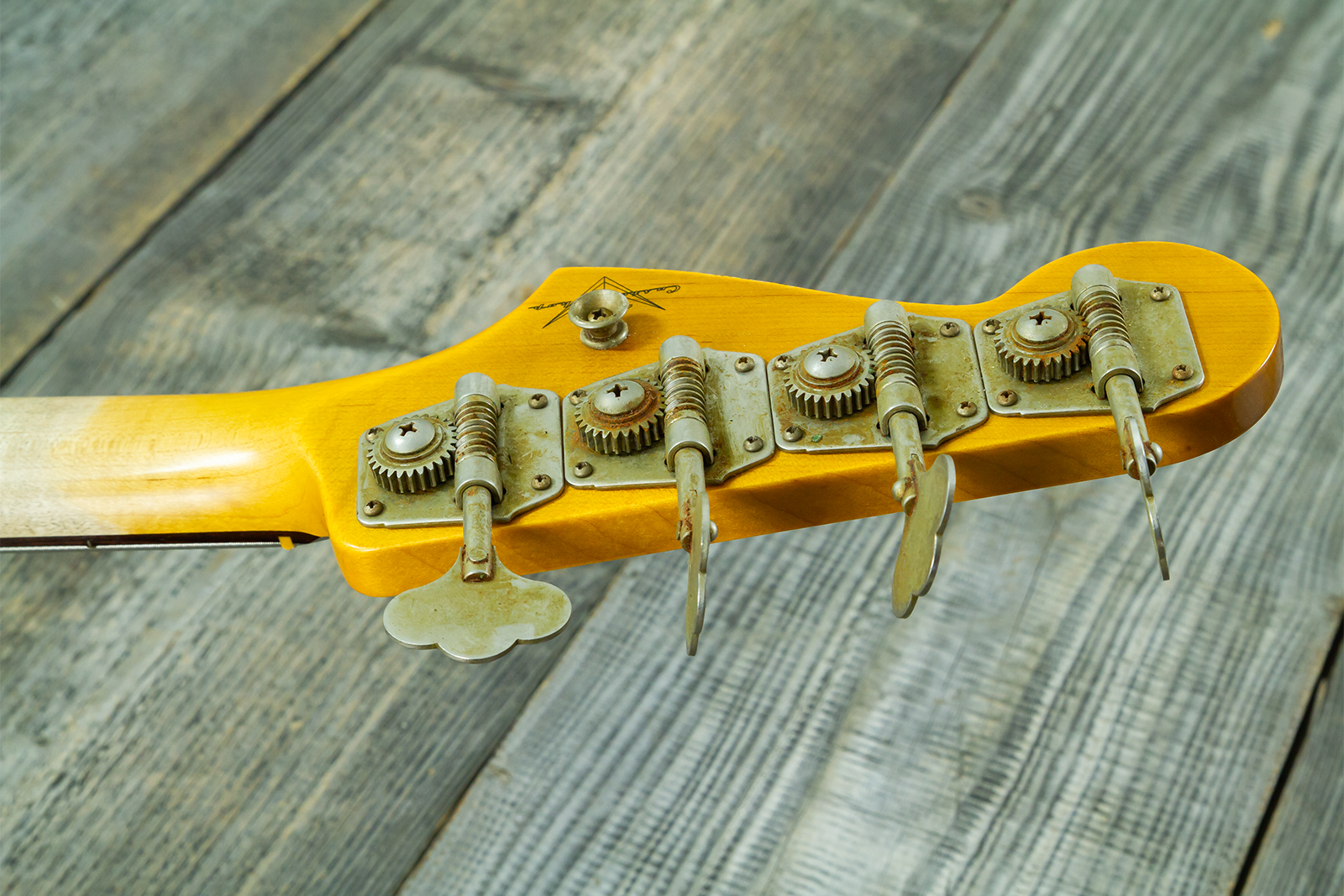 Fender Custom Shop Precision Bass 1960 Rw #cz590976 - Relic British Racing Green - Bajo eléctrico de cuerpo sólido - Variation 12