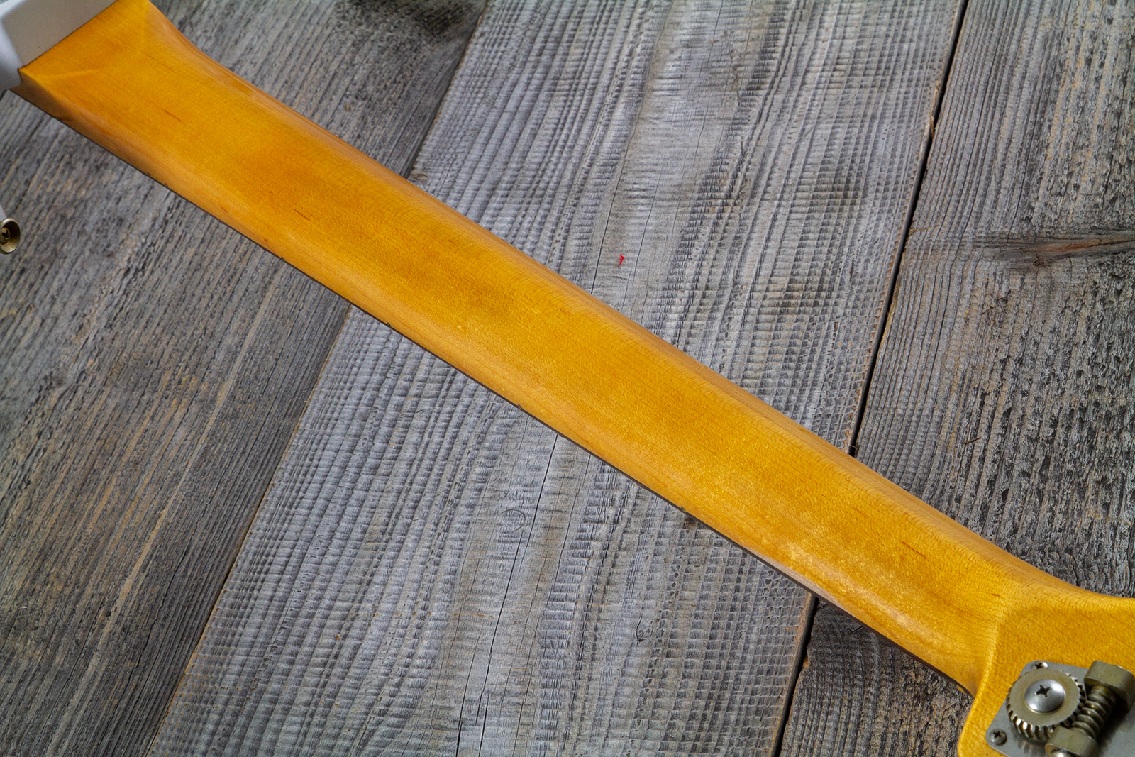 Fender Custom Shop Precision Bass 1960 Rw #r140276 - Journeyman Relic White Blonde - Bajo eléctrico de cuerpo sólido - Variation 9