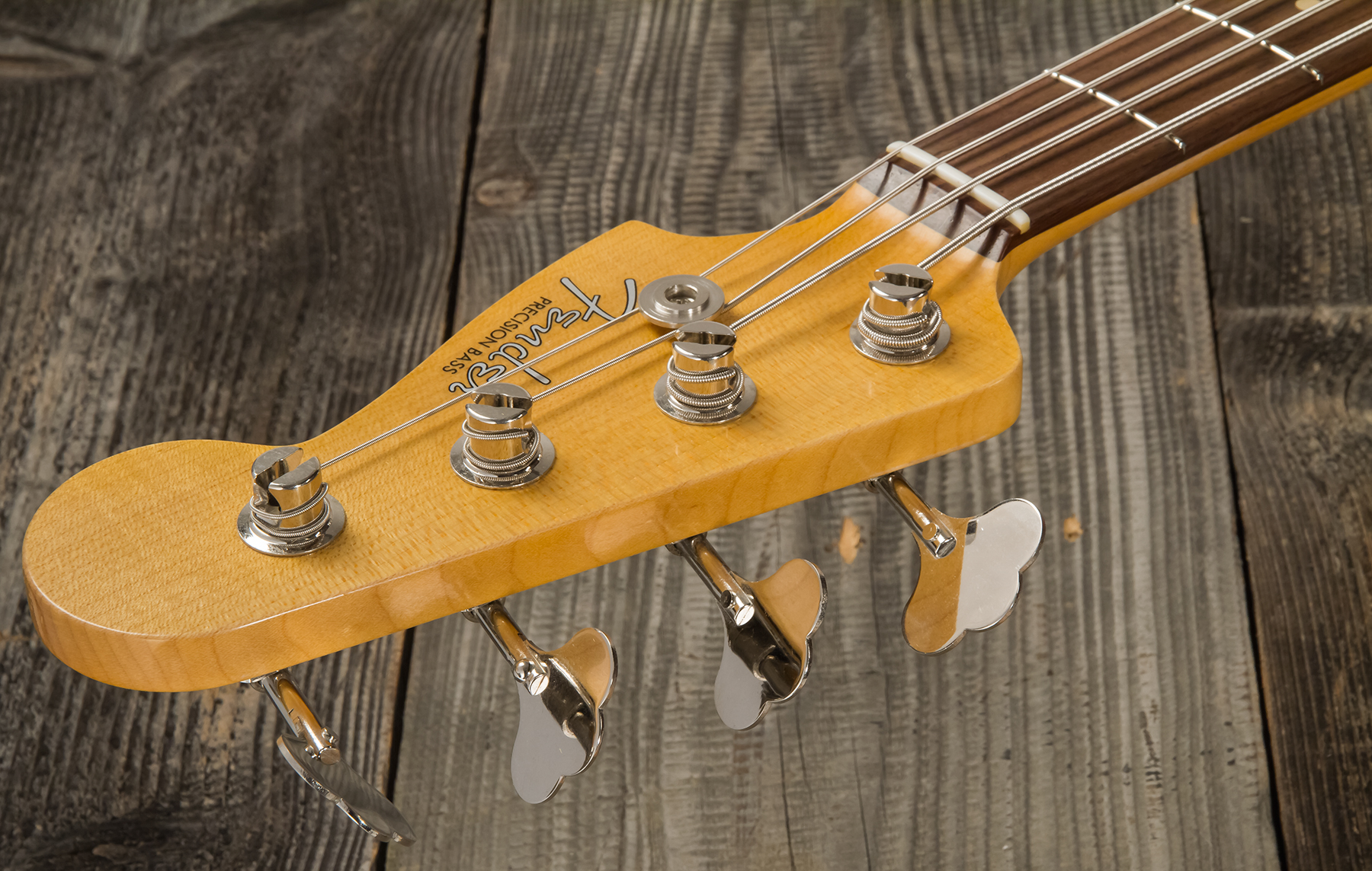Fender Custom Shop Precision Bass 1962 Rw #r126357 - Journeyman Relic Fiesta Red - Bajo eléctrico de cuerpo sólido - Variation 7