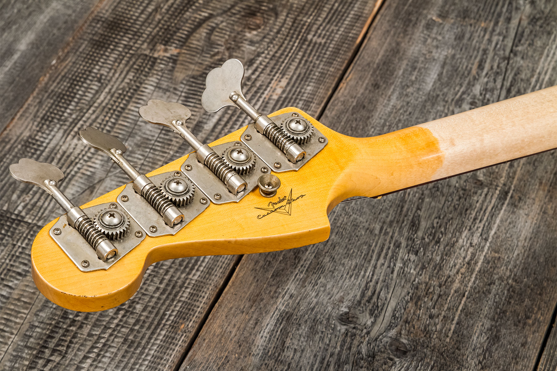 Fender Custom Shop Precision Bass 1963 Rw #cz56919 - Journeyman Relic 3-color Sunburst - Bajo eléctrico de cuerpo sólido - Variation 9