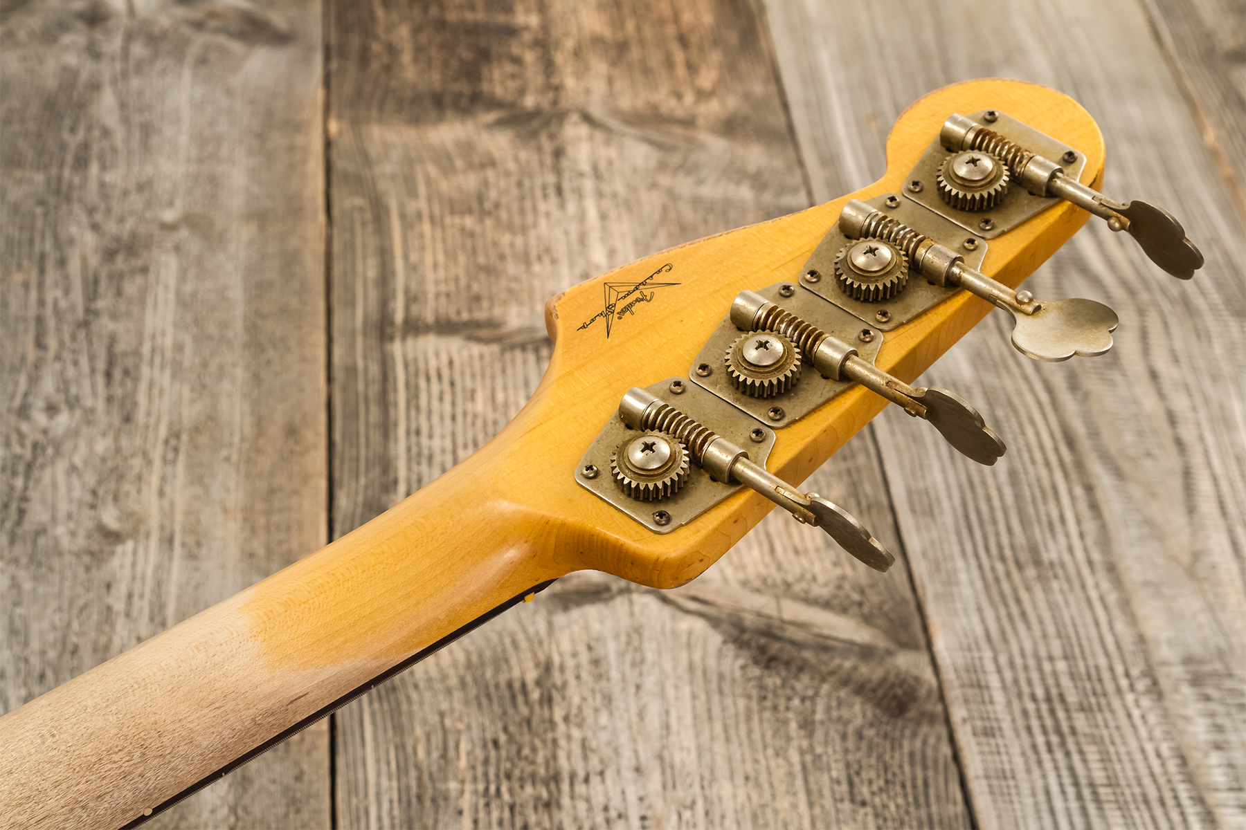 Fender Custom Shop Precision Bass 1964 Rw #r135935 - Heavy Relic Lake Placid Blue - Bajo eléctrico de cuerpo sólido - Variation 9