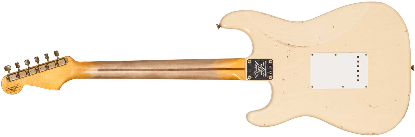 Fender Custom Shop Strat 1954 70th Anniv. 3s Trem Mn #xn4382 - Relic Vintage Blonde - Guitarra eléctrica con forma de str. - Variation 1
