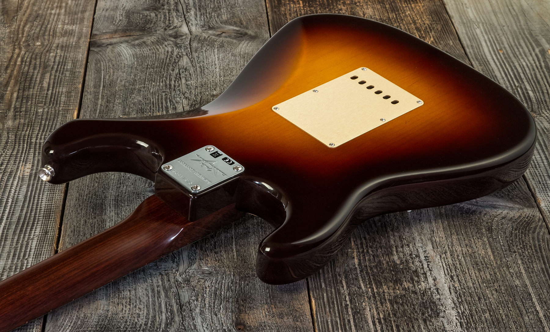 Fender Custom Shop Strat 1957 3s Trem Rw #cz548509 - Closet Classic 2-color Sunburst - Guitarra eléctrica con forma de tel - Variation 5
