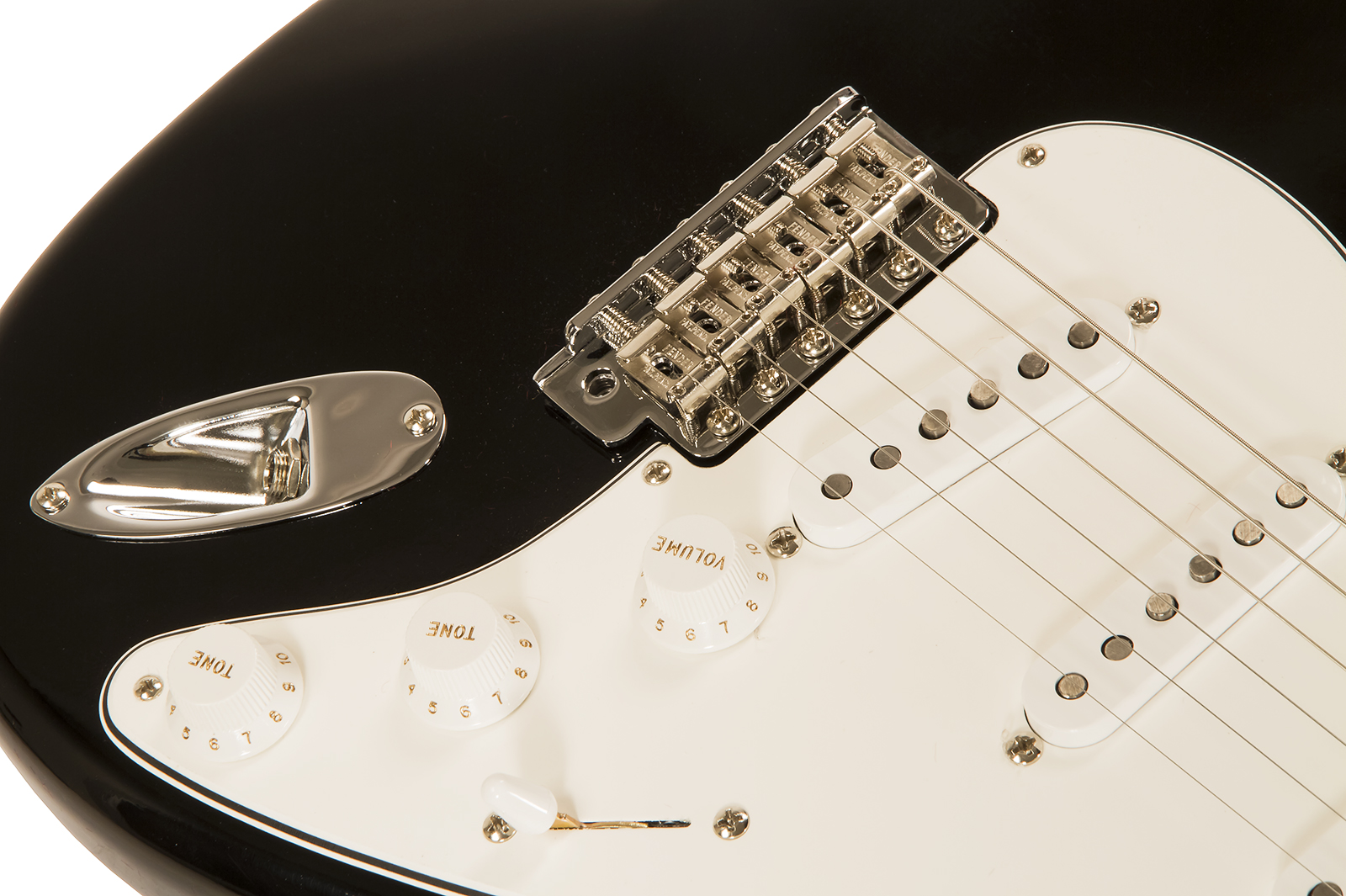 Fender Custom Shop Strat 1958 3s Trem Mn #r113828 - Closet Classic Black - Guitarra eléctrica con forma de str. - Variation 2