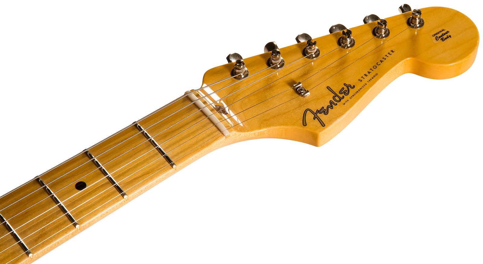 Fender Custom Shop Strat 1958 3s Trem Mn #r113828 - Closet Classic Black - Guitarra eléctrica con forma de str. - Variation 4