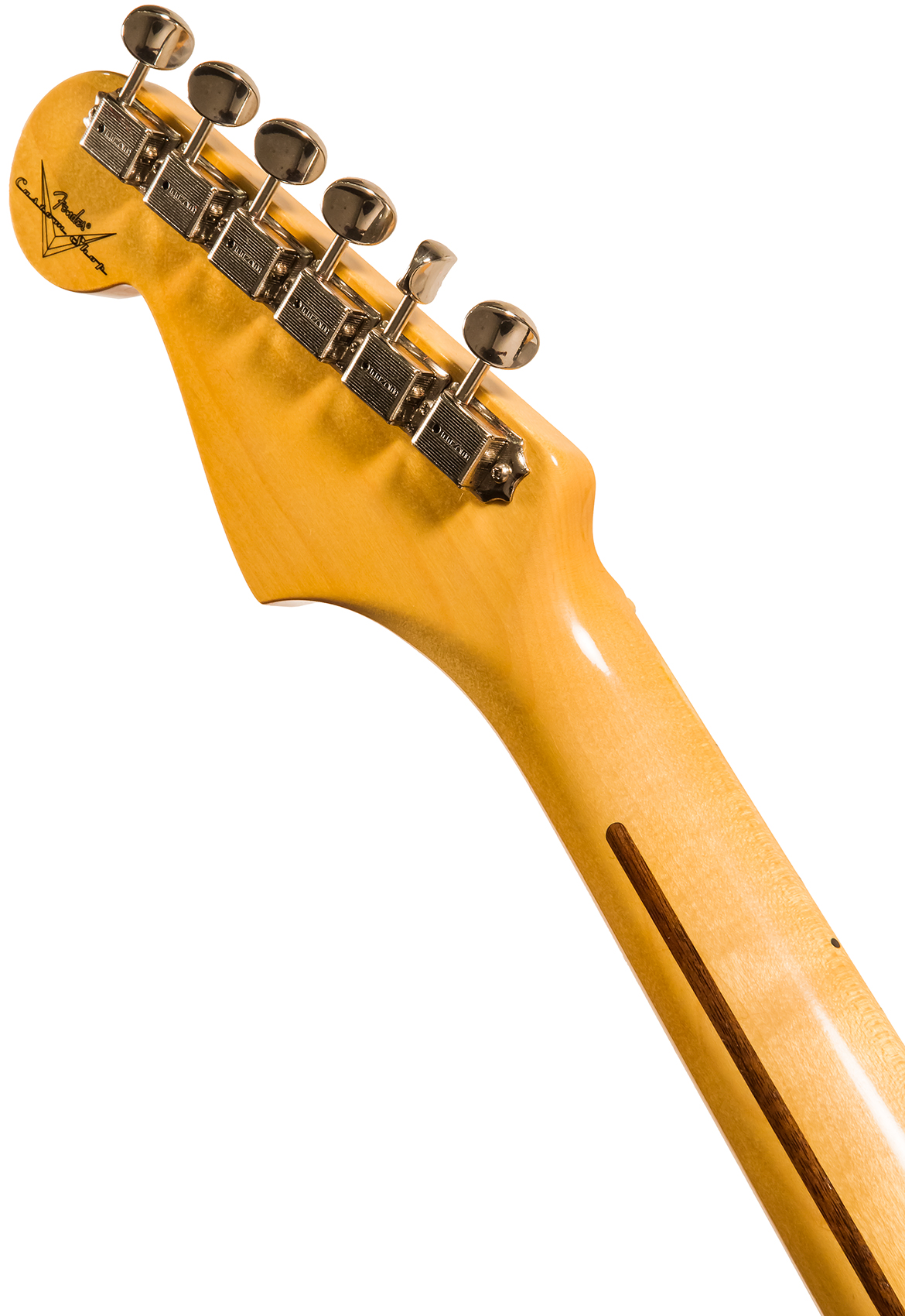 Fender Custom Shop Strat 1958 3s Trem Mn #r113828 - Closet Classic Black - Guitarra eléctrica con forma de str. - Variation 5
