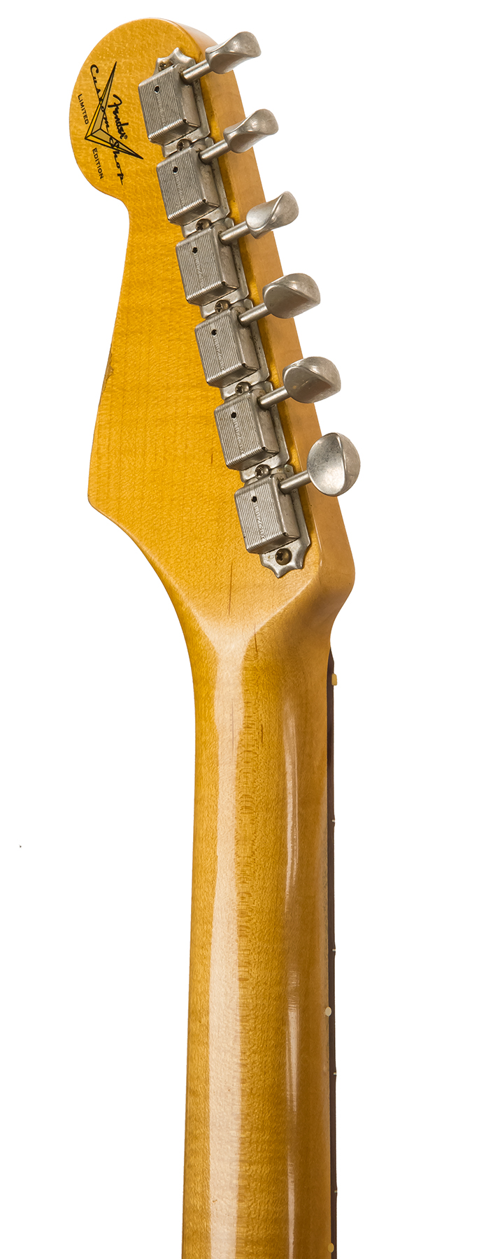 Fender Custom Shop Strat 1960 Rw #cz544406 - Relic Aztec Gold - Guitarra eléctrica con forma de str. - Variation 6