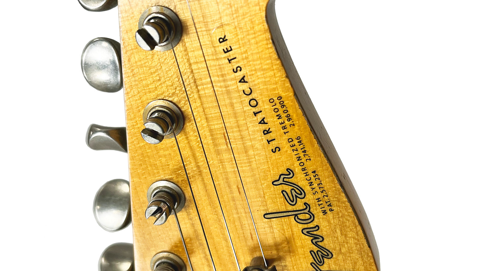 Fender Custom Shop Strat 1963 3s Trem Rw #r117571 - Relic Fiesta Red - Guitarra eléctrica con forma de str. - Variation 5