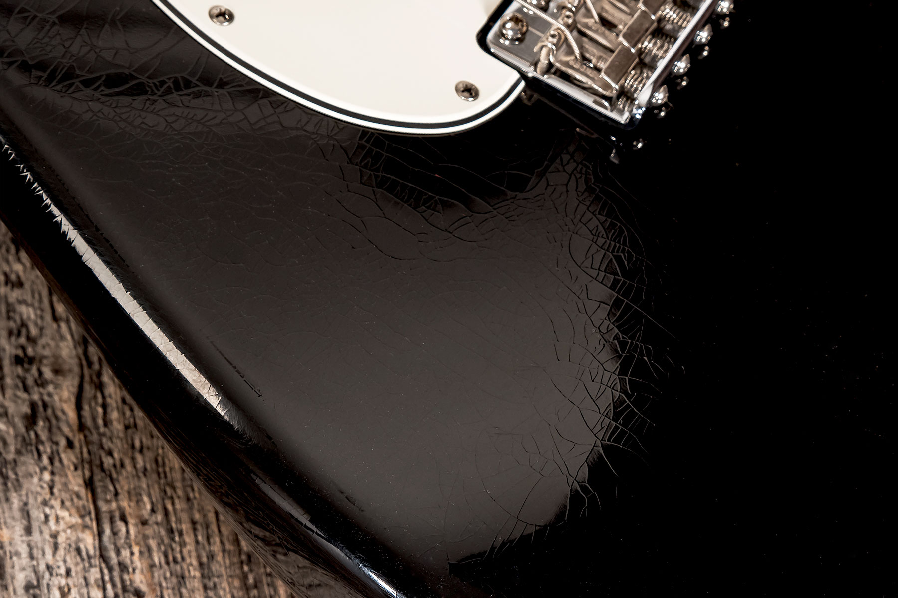 Fender Custom Shop Strat 1969 3s Trem Mn #r127670 - Closet Classic Black - Guitarra eléctrica con forma de str. - Variation 4