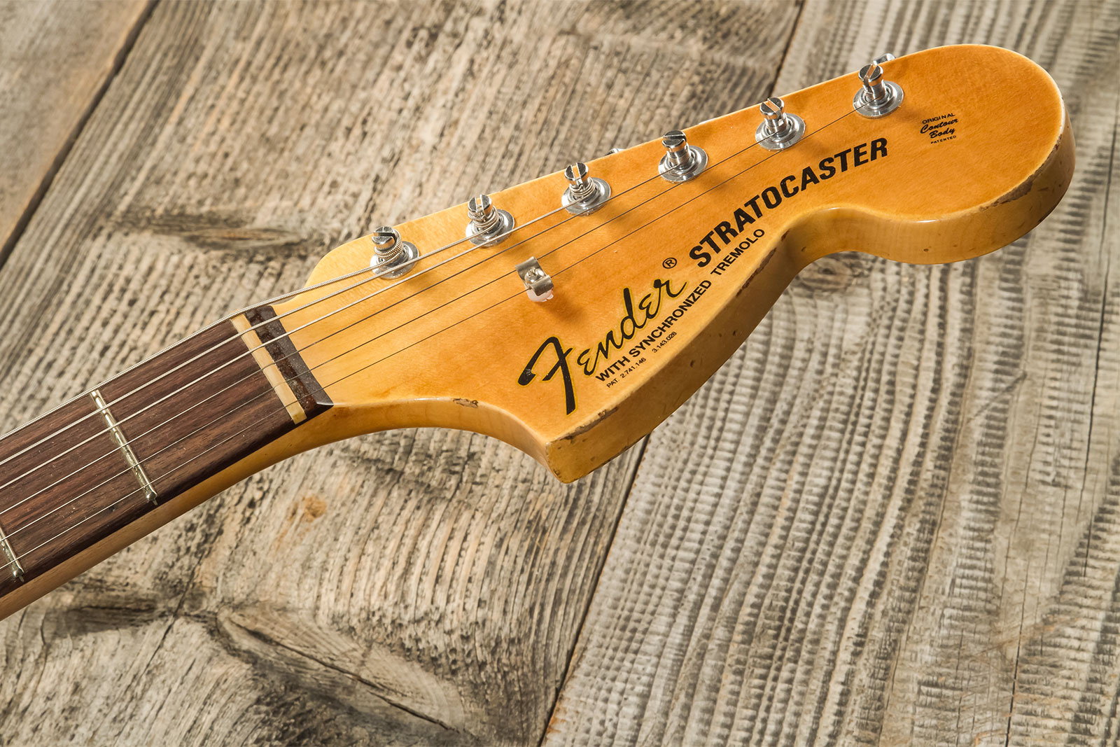 Fender Custom Shop Strat 1969 3s Trem Rw #r132166 - Heavy Relic Candy Tangerine - Guitarra eléctrica con forma de str. - Variation 10