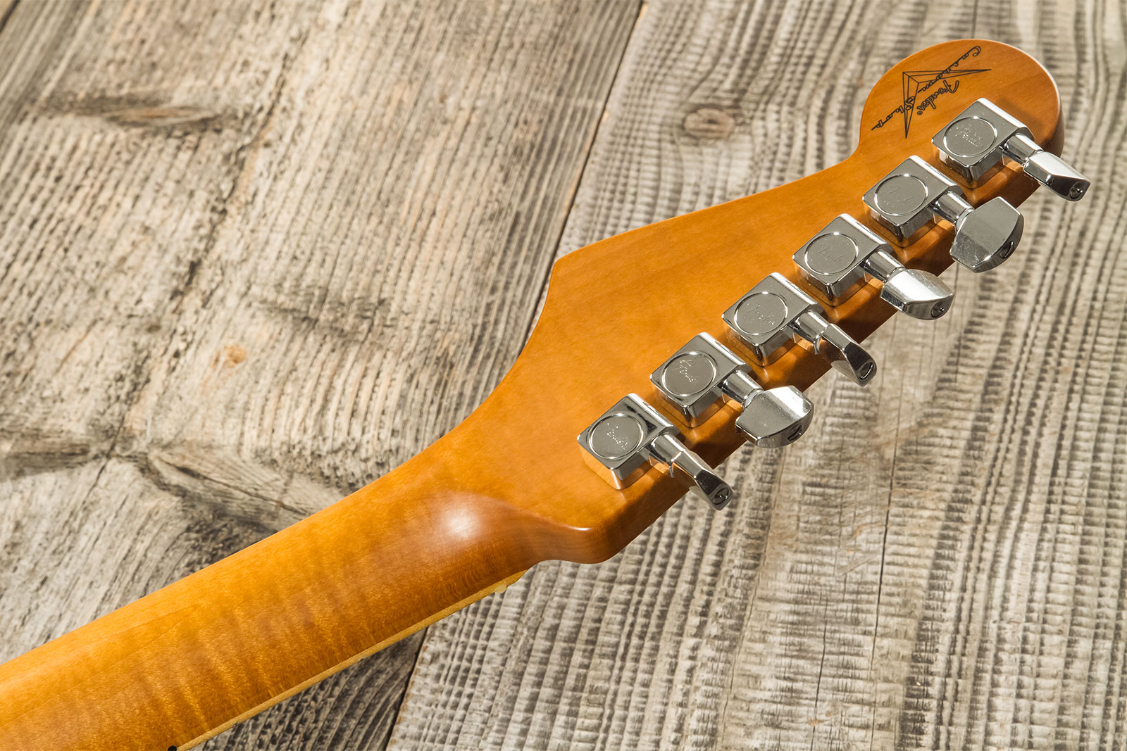 Fender Custom Shop Strat Elite 3s Trem Mn #xn15588 - Nos 3-color Sunburst - Guitarra eléctrica con forma de str. - Variation 8