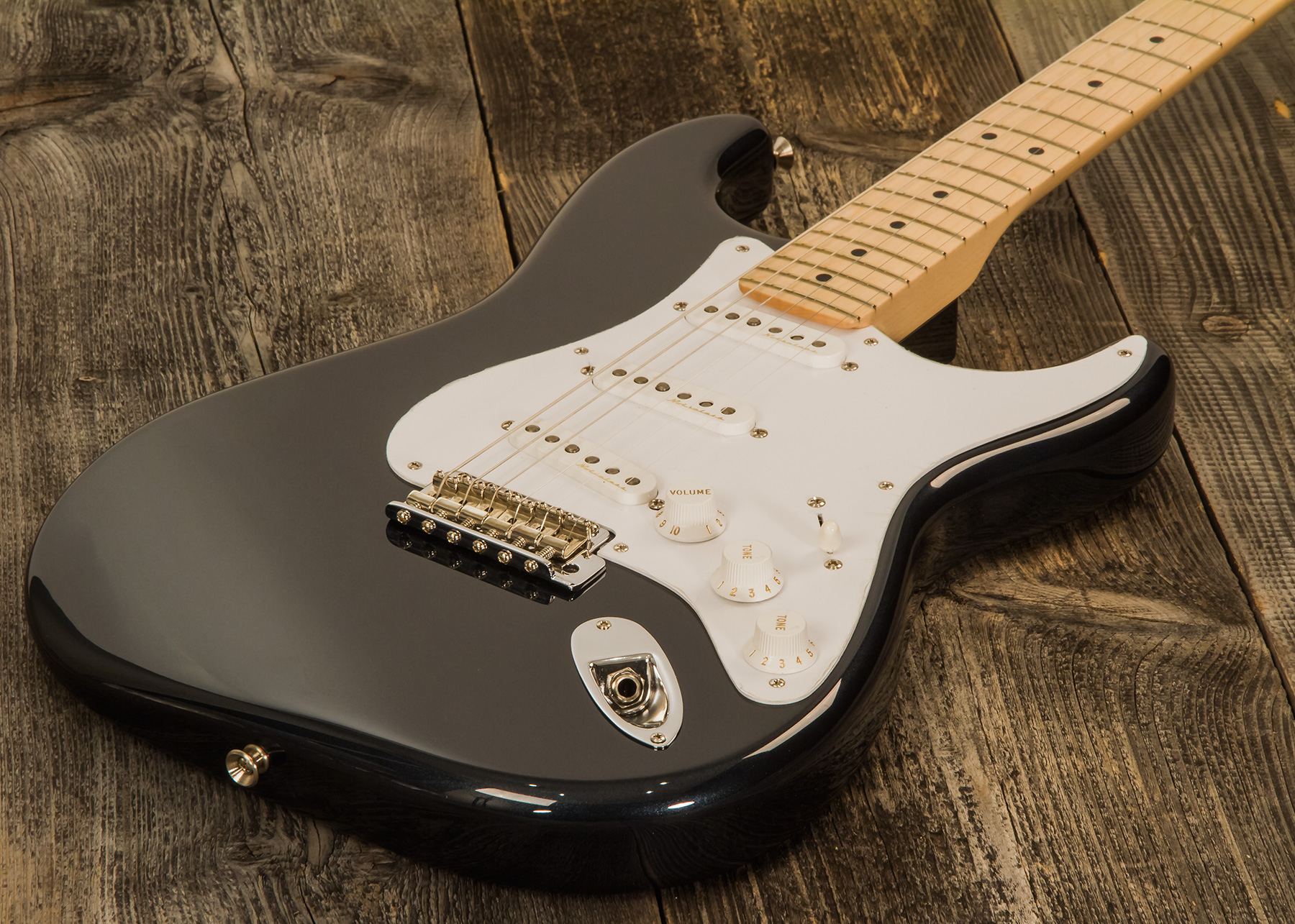 Fender Custom Shop Strat Eric Clapton Signature 3s Trem Mn #cz562539 - Nos Mercedes Blue - Guitarra eléctrica con forma de str. - Variation 3