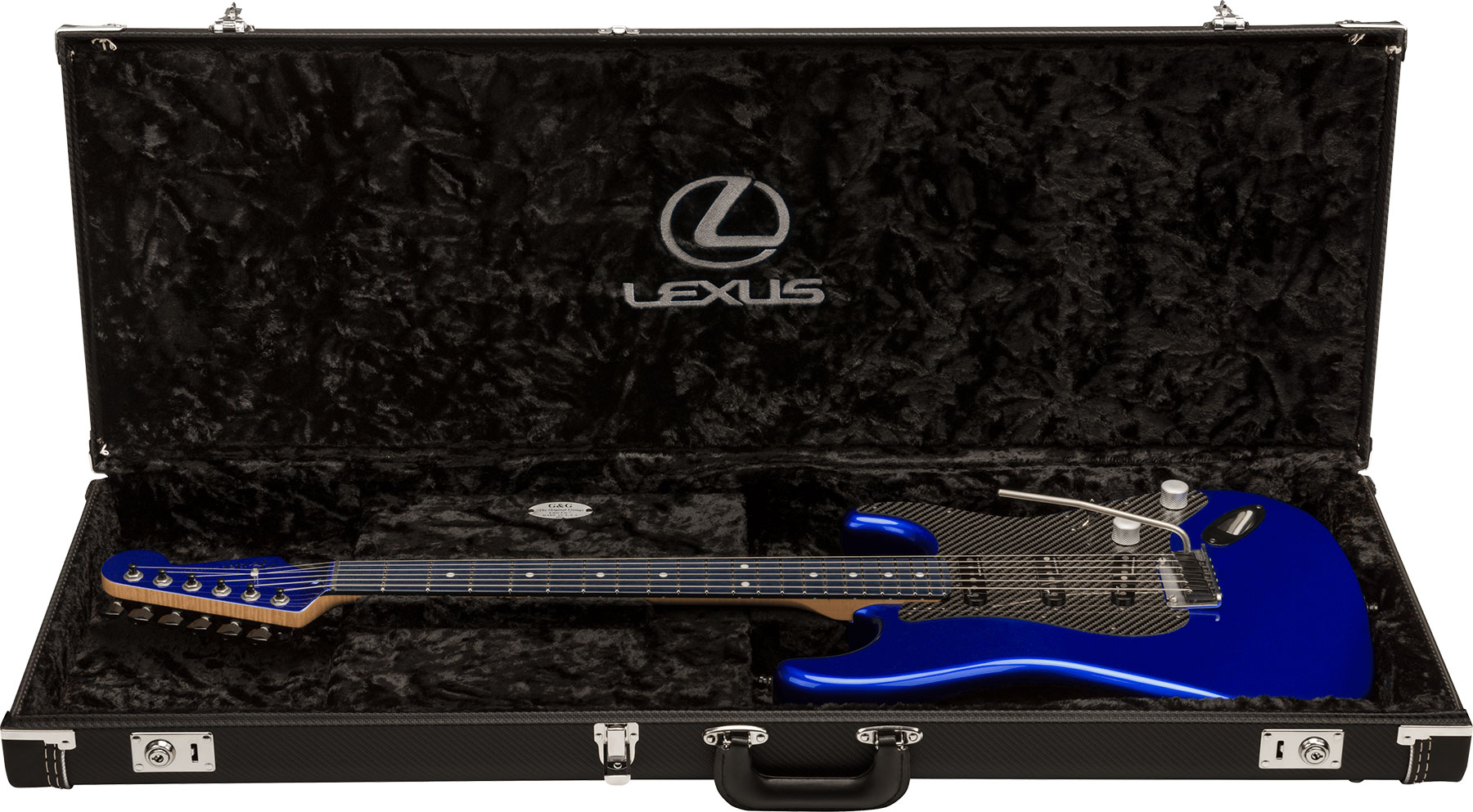 Fender Custom Shop Strat Lexus Lc Ltd 3s Trem Ric #vinlc058 - Structural Blue - Guitarra eléctrica con forma de str. - Variation 4
