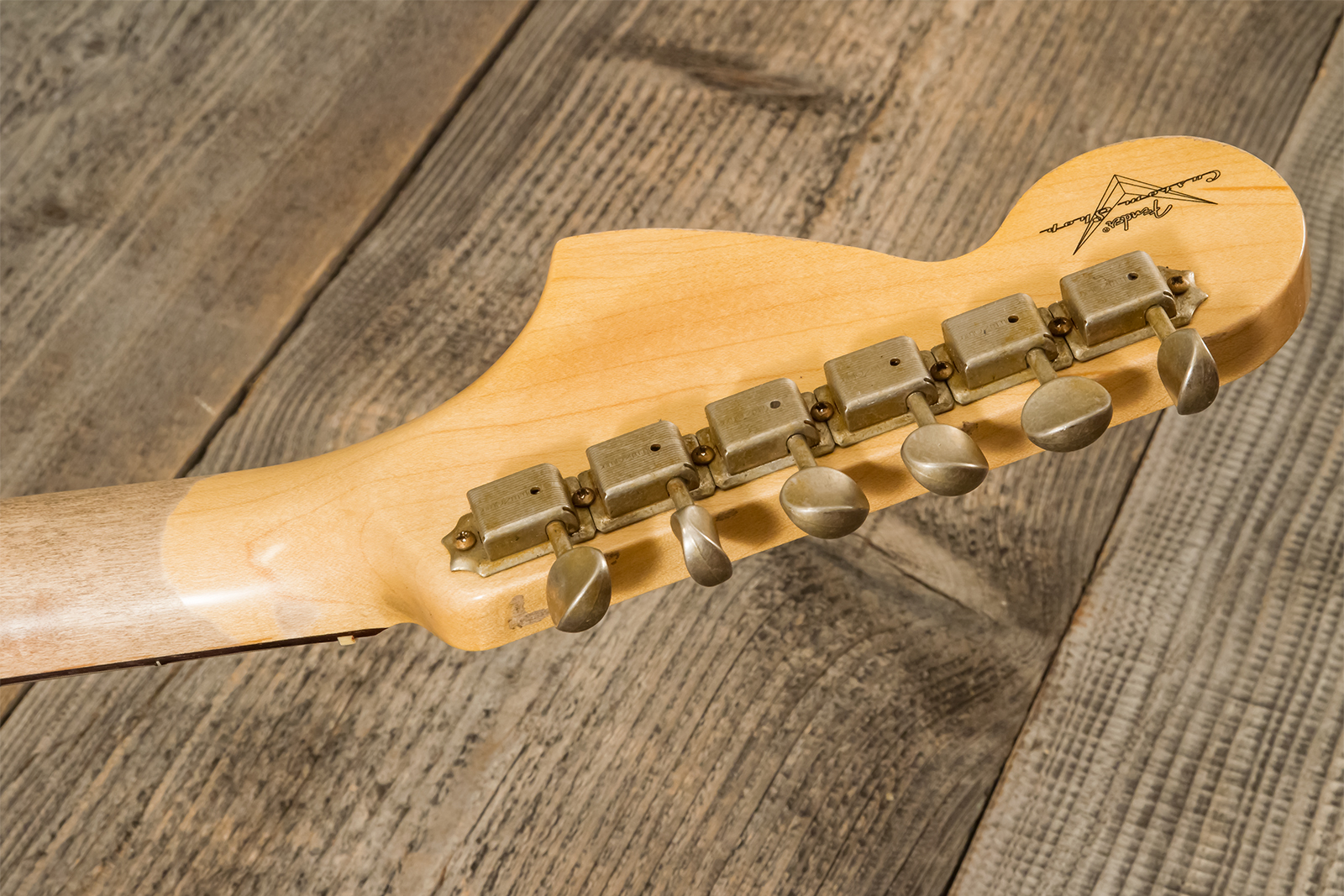 Fender Custom Shop Strat Michael Landau 1968 Signature Trem 3s #r138684 - Relic Black - Guitarra eléctrica con forma de str. - Variation 11