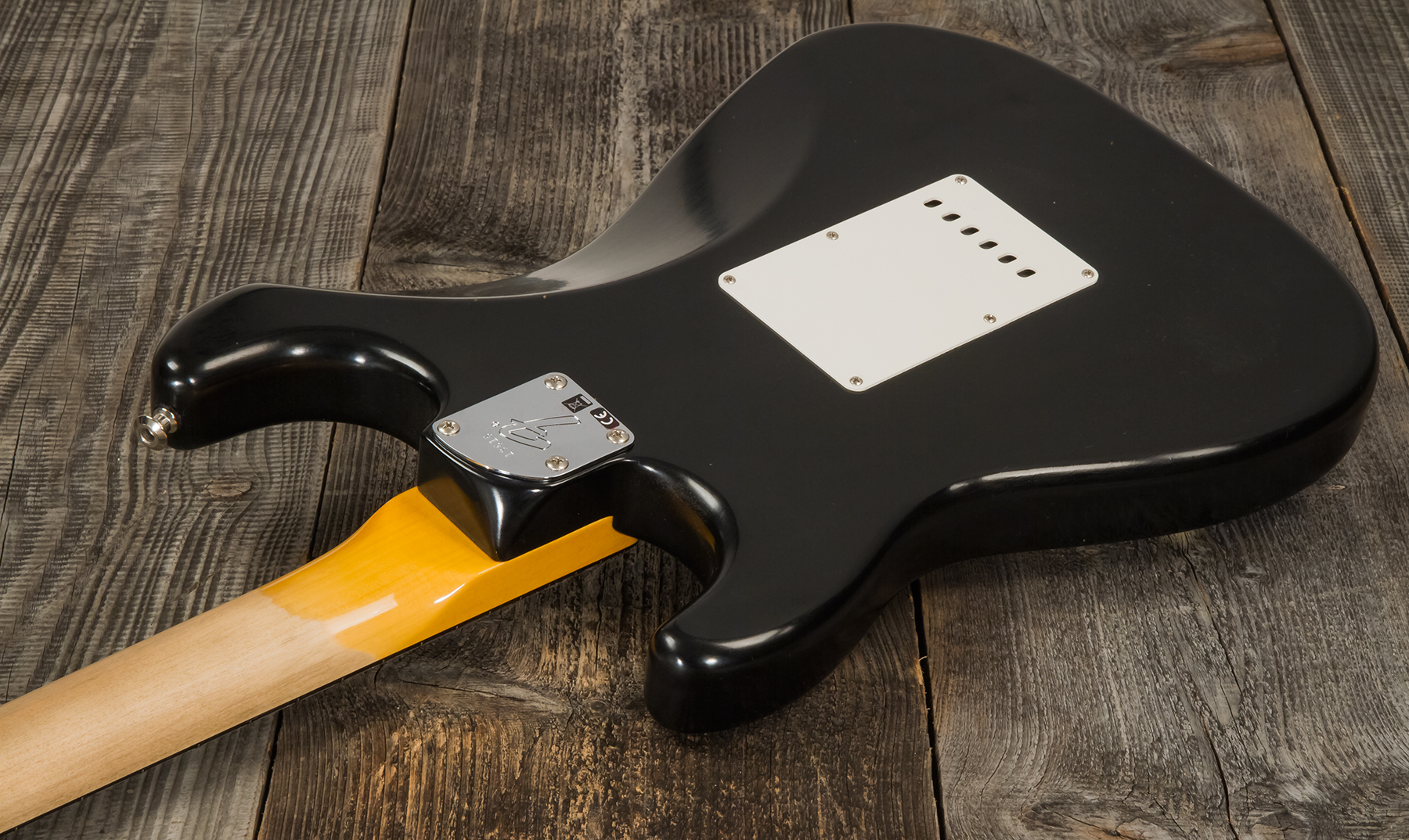 Fender Custom Shop Strat Postmodern 3s Trem Rw #xn13616 - Journeyman Relic Aged Black - Guitarra eléctrica con forma de str. - Variation 3