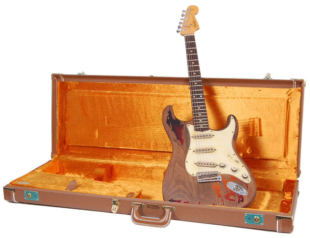 Fender Custom Shop Rory Gallagher Strat Rw - Relic 3-color Sunburst - Guitarra eléctrica con forma de str. - Variation 4