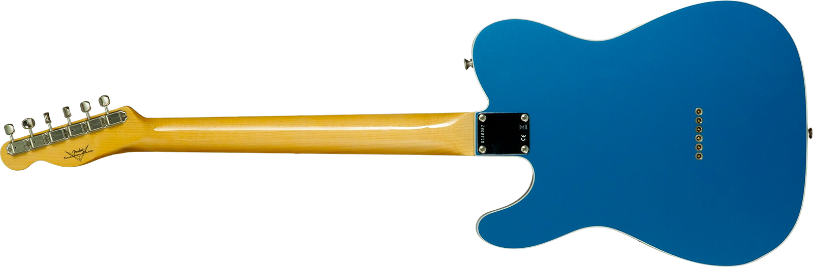 Fender Custom Shop Tele 1959 Vintage Custom 2s Ht Rw #r148052 - Time Capsule Lake Placid Blue - Guitarra eléctrica con forma de tel - Variation 2