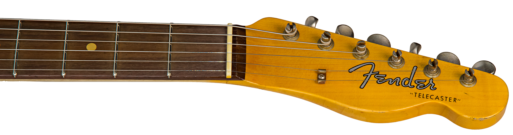 Fender Custom Shop Tele 1960 Rw #cz549121 - Journeyman Relic Purple Metallic - Guitarra eléctrica con forma de tel - Variation 4
