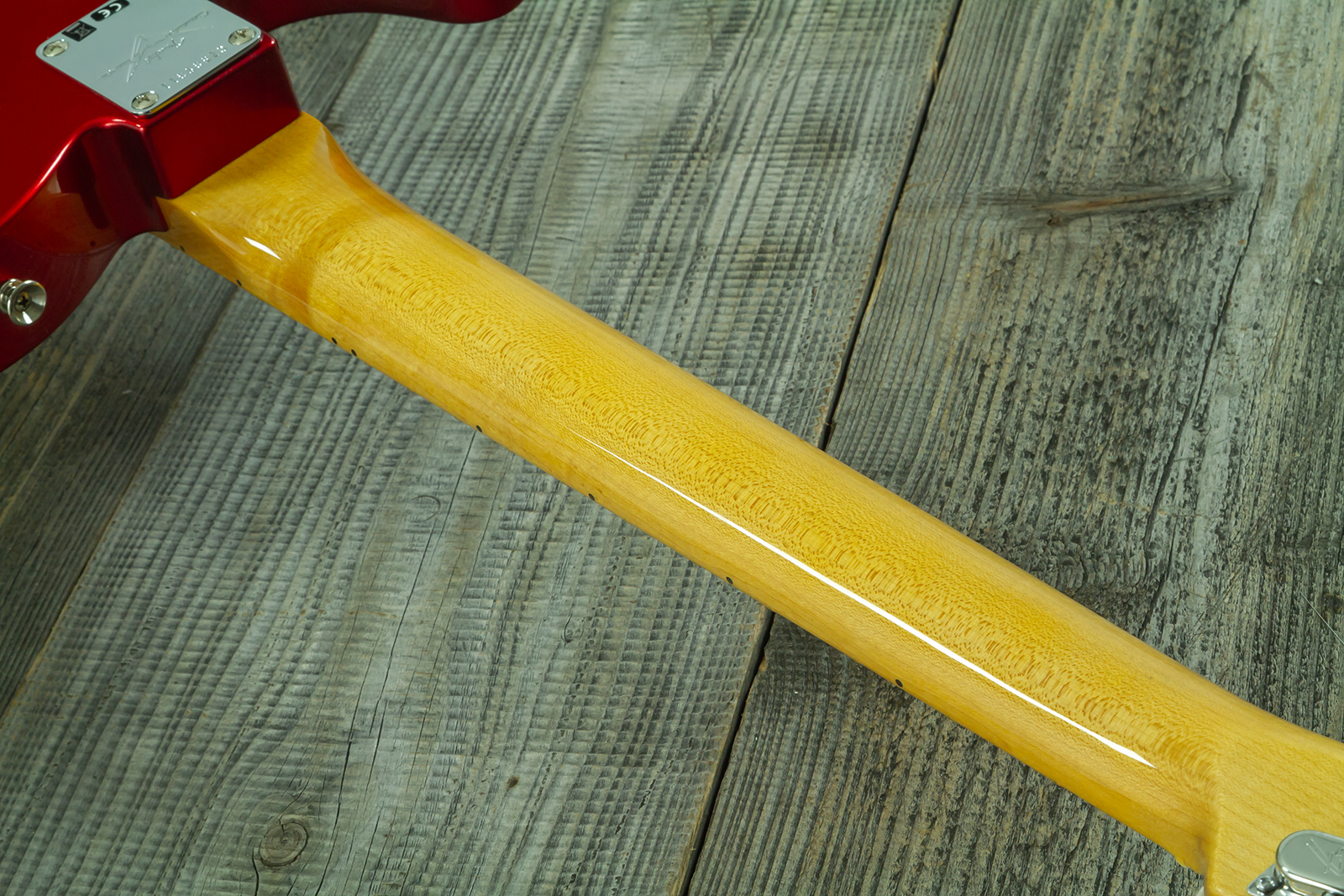 Fender Custom Shop Tele 1969 2s Ht Mn #cz589311 - Nos Candy Apple Red - Guitarra eléctrica con forma de tel - Variation 9