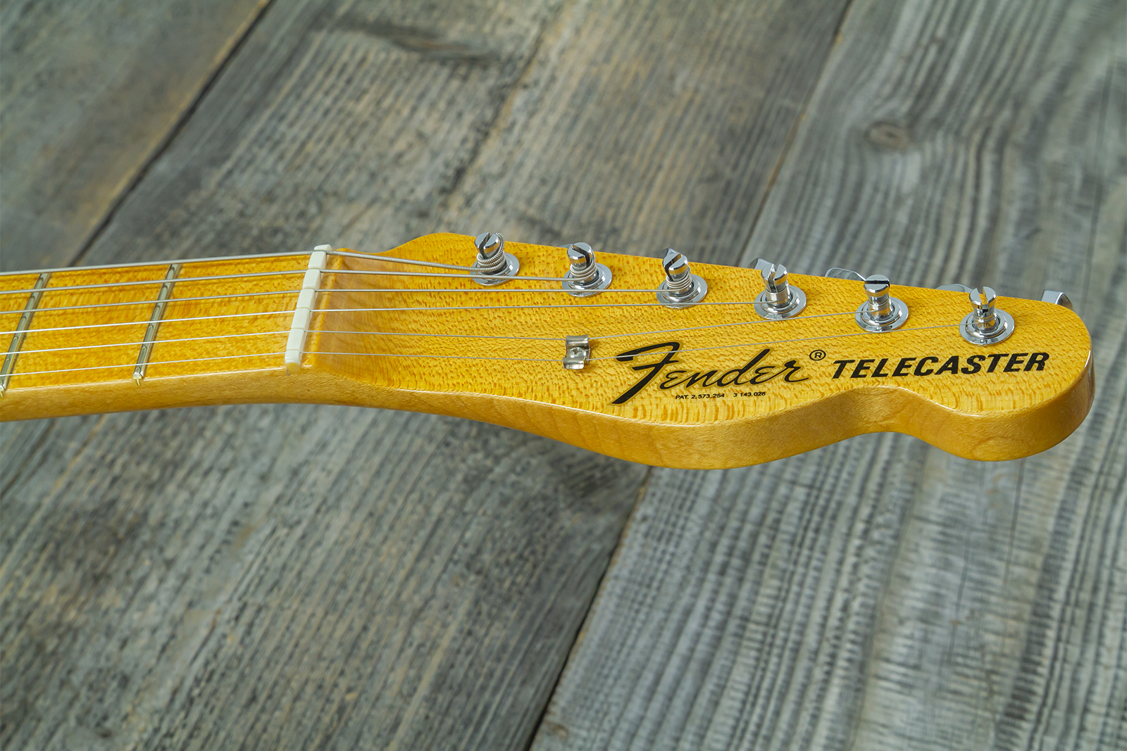 Fender Custom Shop Tele 1969 2s Ht Mn - Nos Candy Apple Red - Guitarra eléctrica con forma de tel - Variation 6