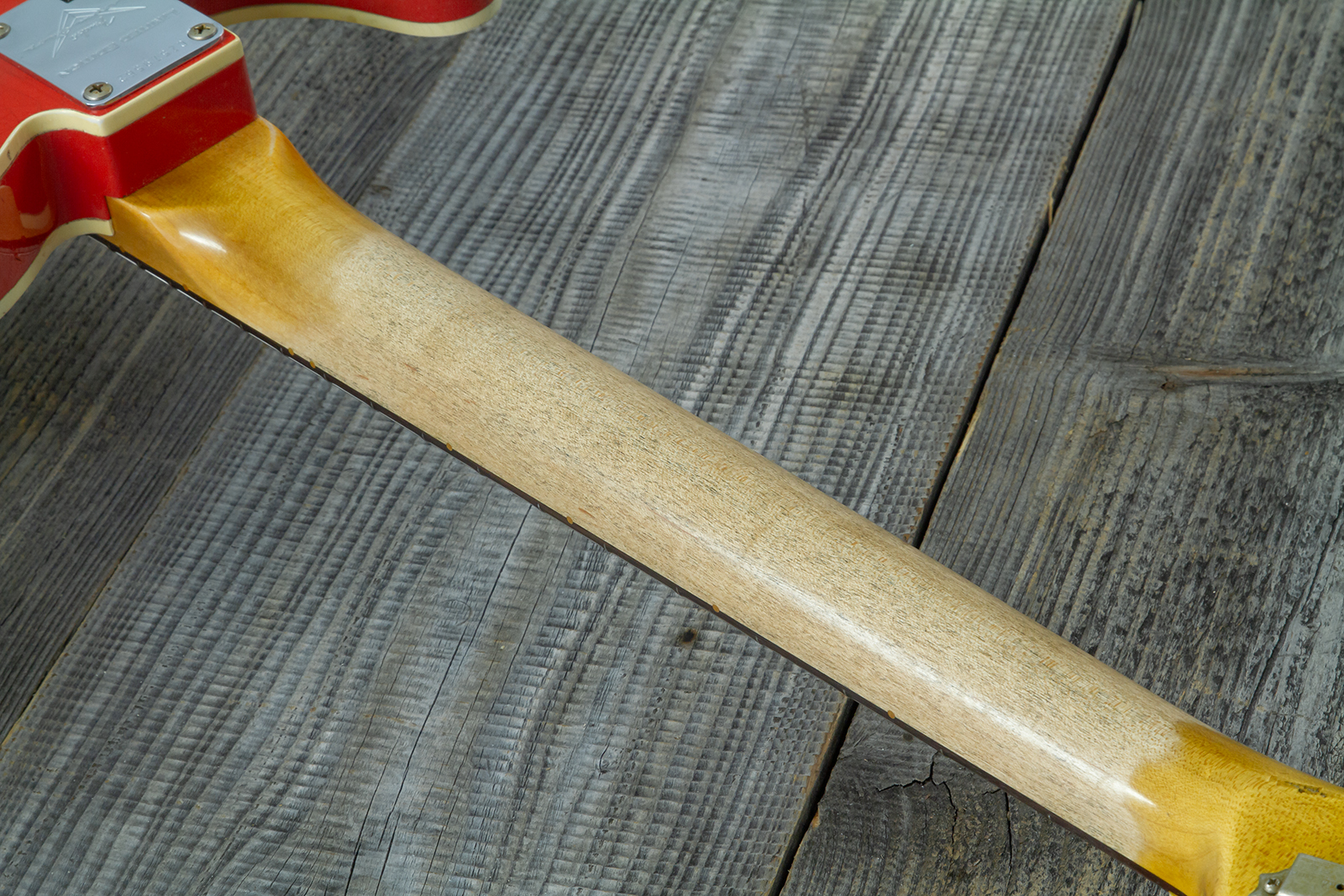 Fender Custom Shop Tele Custom 1960 2s Ht Rw #cz579562 - Heavy Relic Tahitian Coral O. 3-color Sunburst - Guitarra eléctrica con forma de tel - Variat