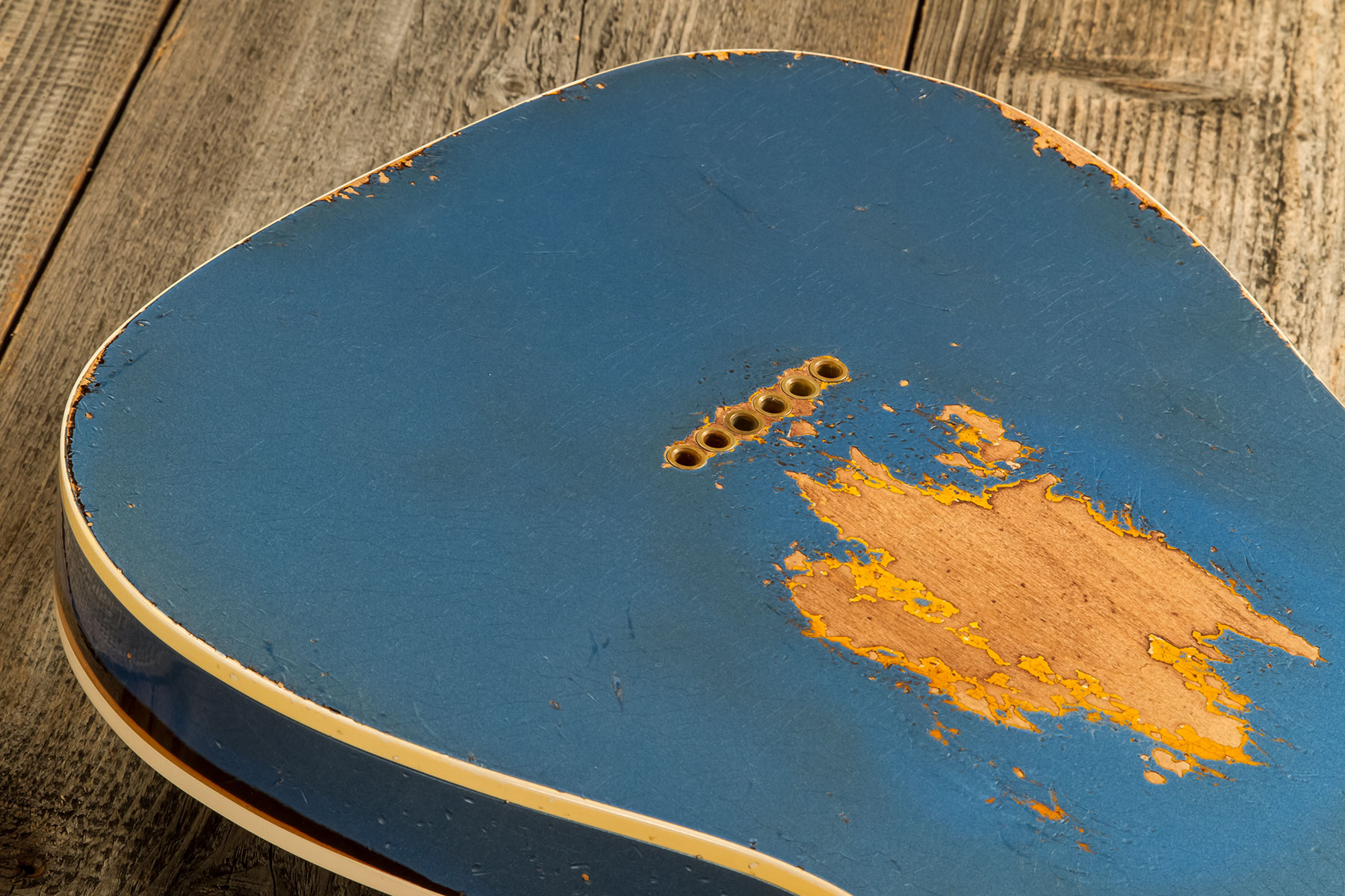 Fender Custom Shop Tele Custom 1960 2s Ht Rw #cz579606 - Heavy Relic Lake Placid Blue O. 3-color Sunburst - Guitarra eléctrica con forma de tel - Vari
