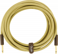 Deluxe Instrument Cable, 15ft, Straight/Straight - Tweed