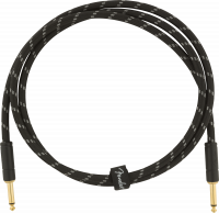 Deluxe Instrument Cable, 5ft, Straight/Straight - Black Tweed