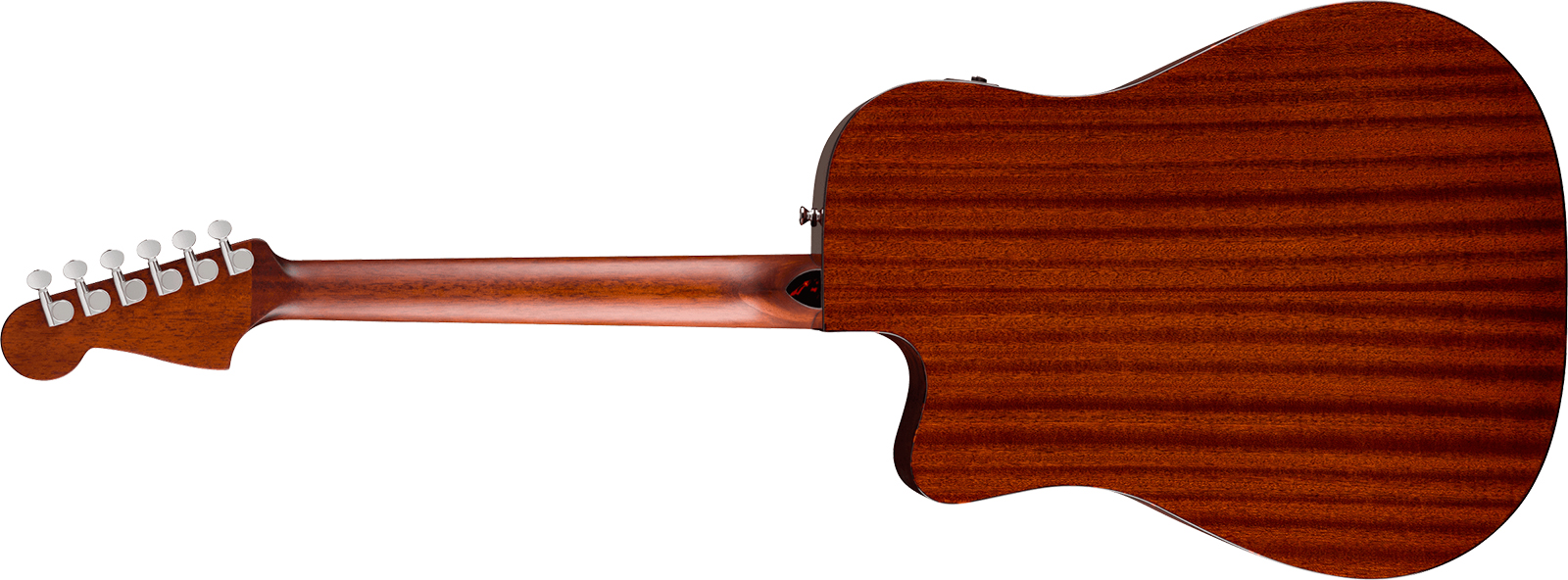Fender Deluxe Redondo Ce California Dreadnought Cw Epicea Acajou Noy - Natural - Guitarra folk - Variation 1