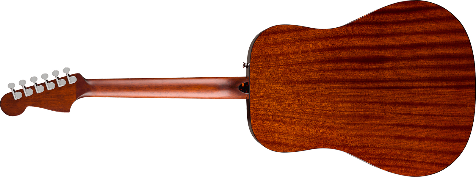 Fender Deluxe Redondo Mahogany California Dreadnought Tout Acajou Noy - Natural - Guitarra folk - Variation 1