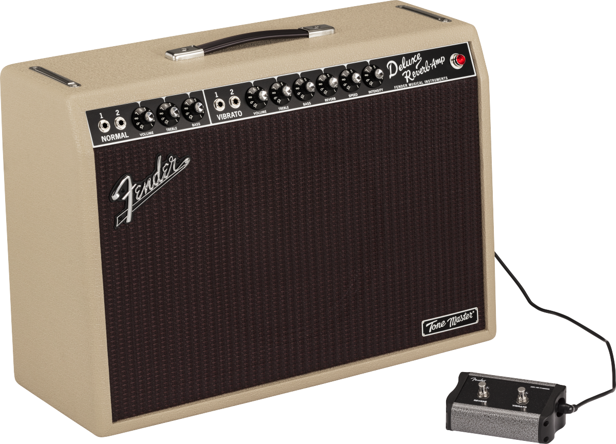 Fender Deluxe Reverb Tone Master 100w 1x12 Blonde - Combo amplificador para guitarra eléctrica - Variation 2
