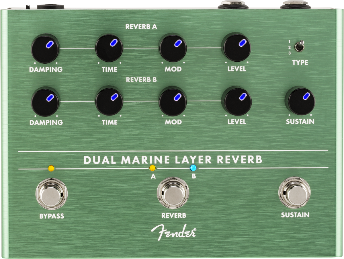 Fender Dual Marine Layer Reverb - Pedal de reverb / delay / eco - Variation 1