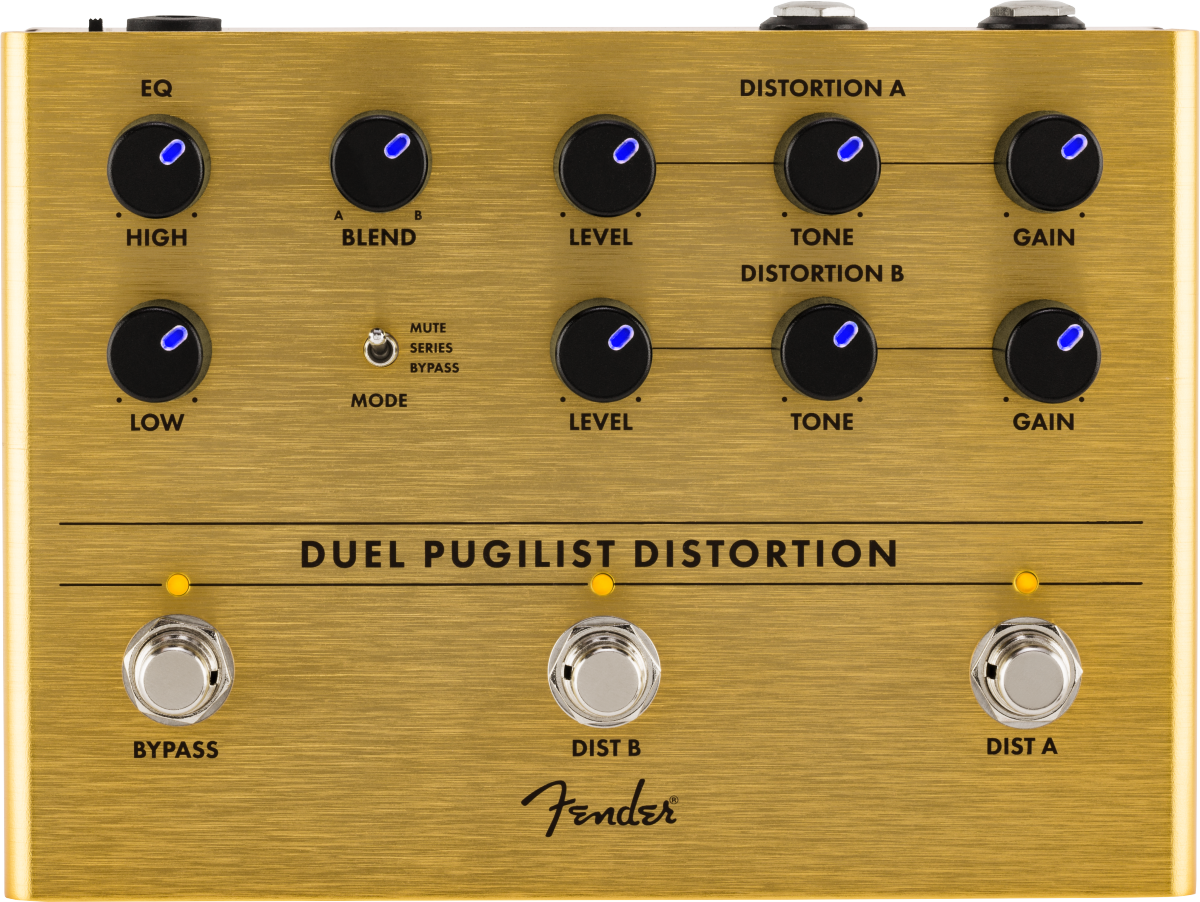 Fender Duel Pugilist Distortion - Pedal overdrive / distorsión / fuzz - Variation 1