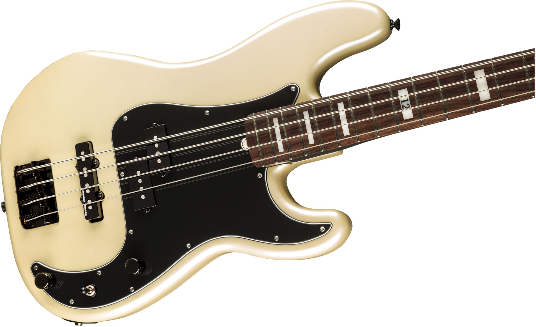 Fender Duff Mckagan Precision Bass Deluxe Signature Rw - White Pearl - Bajo eléctrico de cuerpo sólido - Variation 2